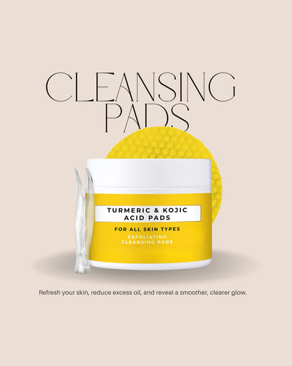 Cleansing Pads with Kojic Acid & Turmeric